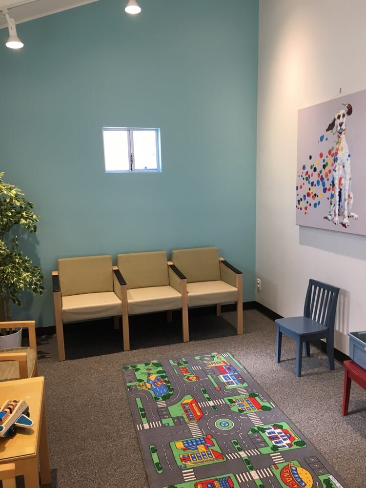 Waiting room at the SCSTC clinic in Redondo Beach